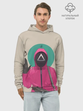 Худи мужской база хлопок / Аве Кальмар