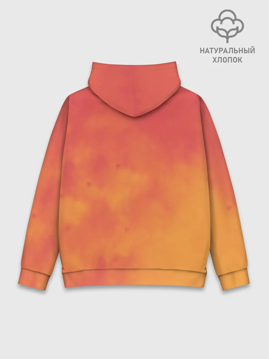 Худи мужской база хлопок / Красавица 067