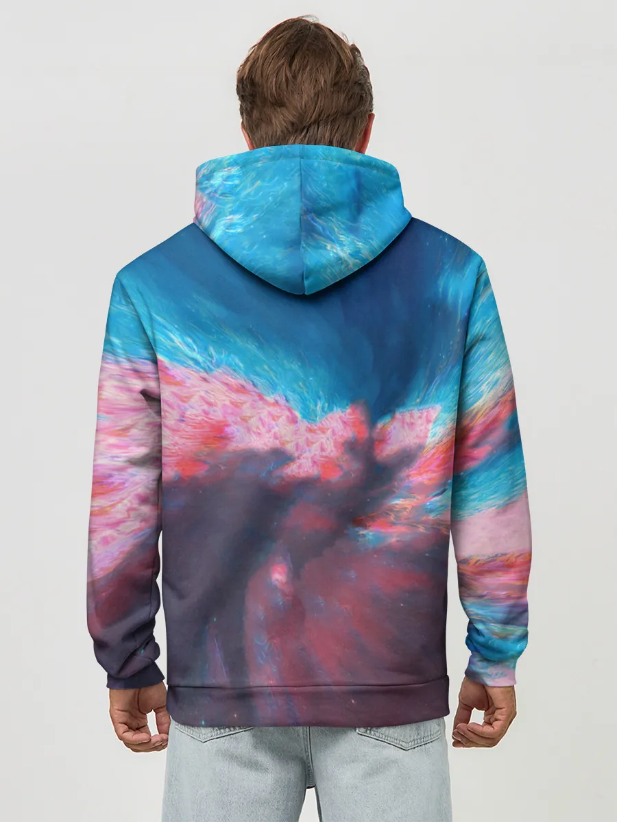 Худи мужской база хлопок / ВСЕЛЕНСКИЙ КОТ