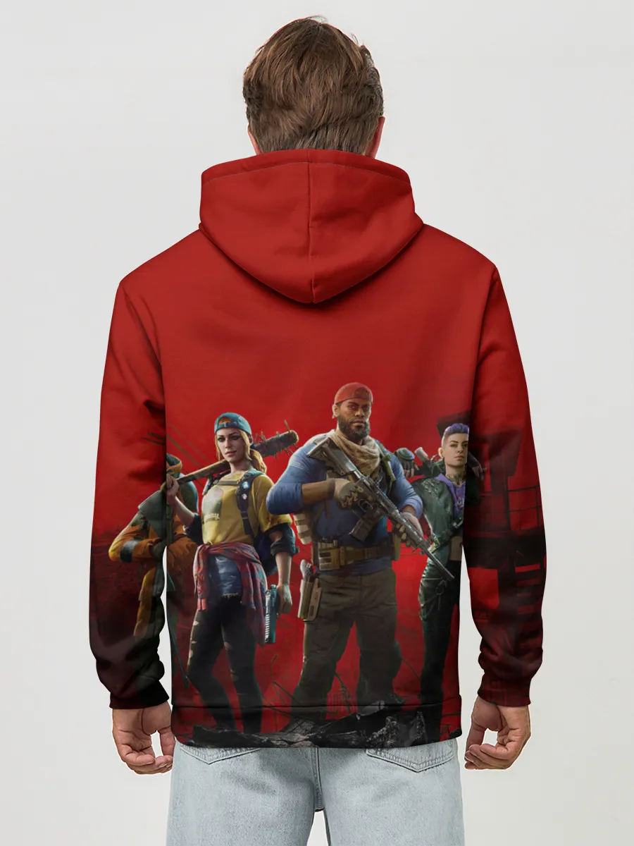 Худи мужской база хлопок / ПАБГ КОРОЛЕВСКАЯ БИТВА / PUBG