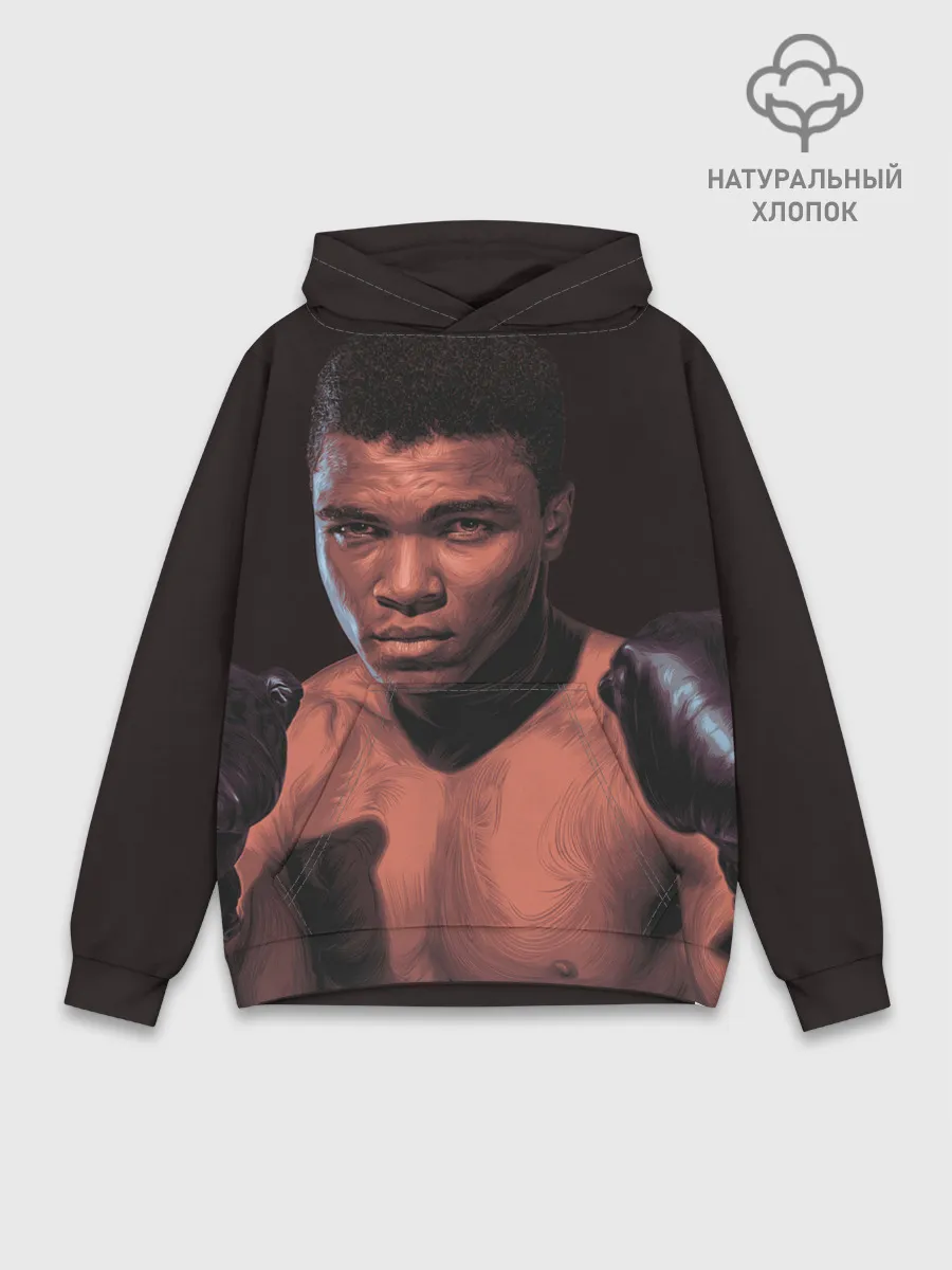 Худи мужской база хлопок / Перед боем