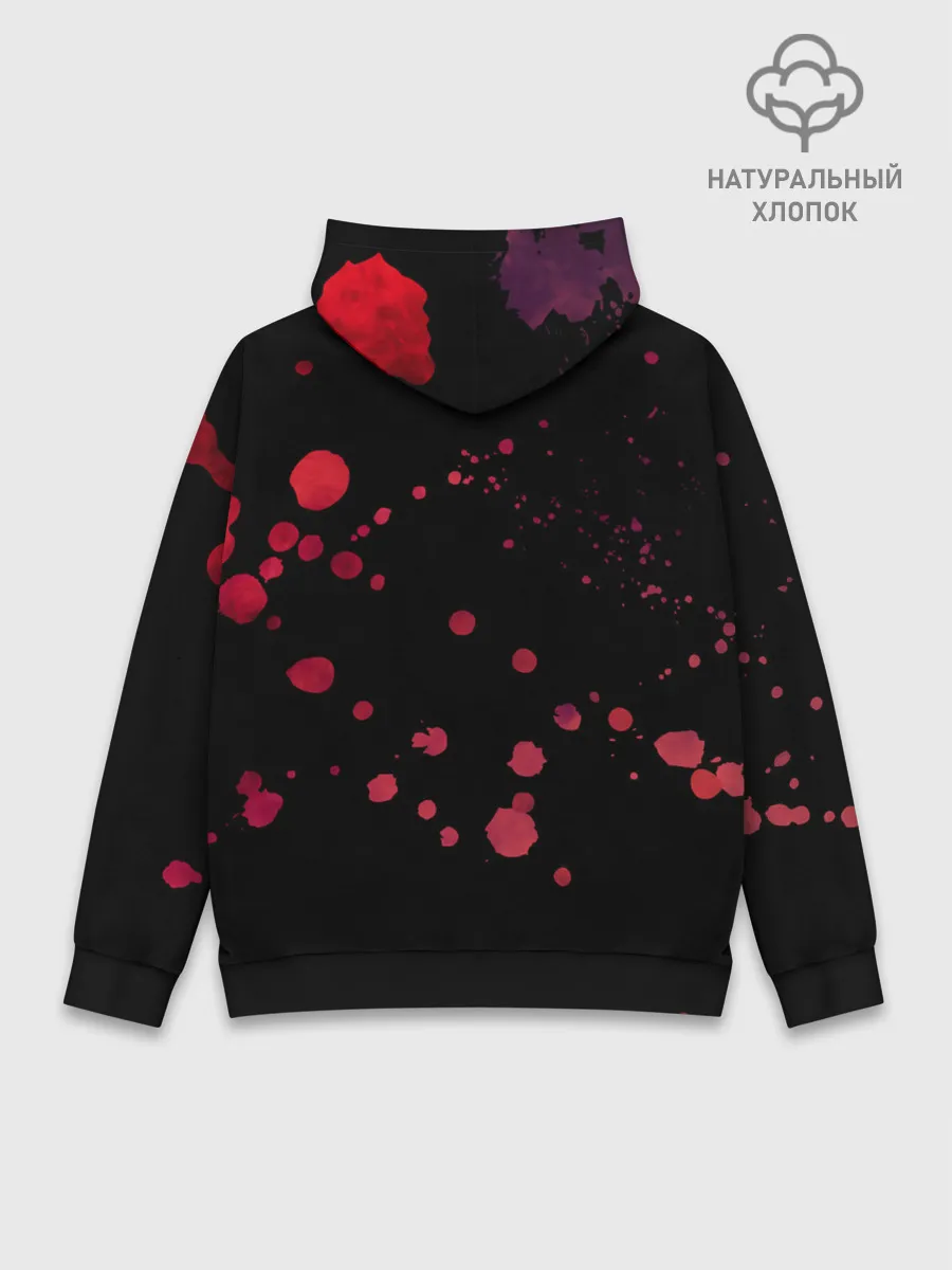 Худи мужской база хлопок / Ведьмак Кошмар Волка Анимэ