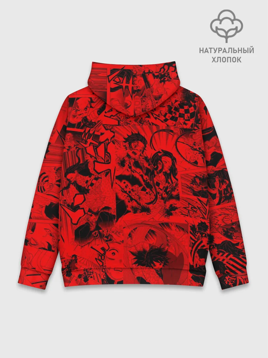 Худи мужской база хлопок / Иноске, Клинок, рассекающий демонов