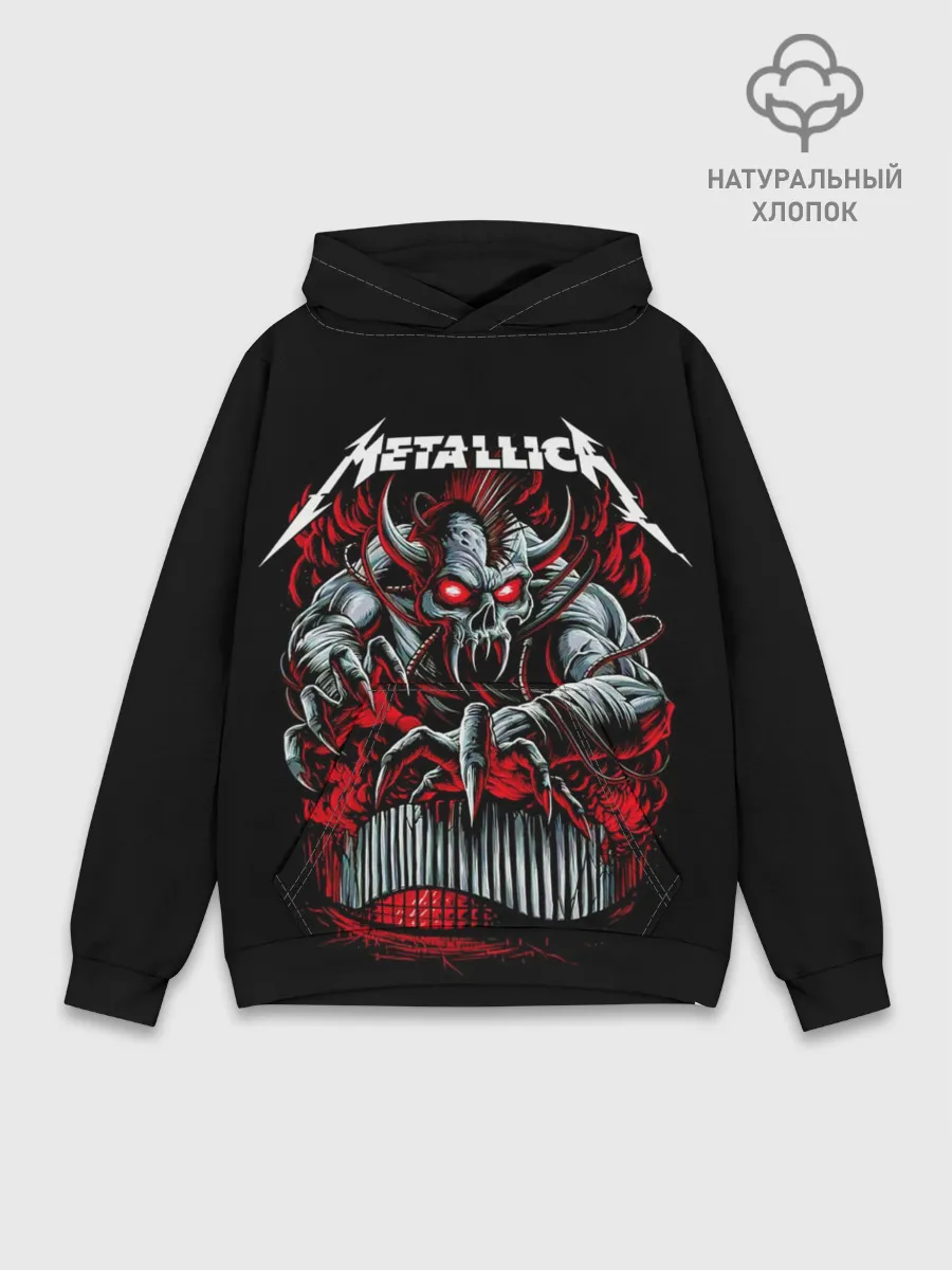 Худи мужской база хлопок / Metallica - Hardwired To Self-Destruct