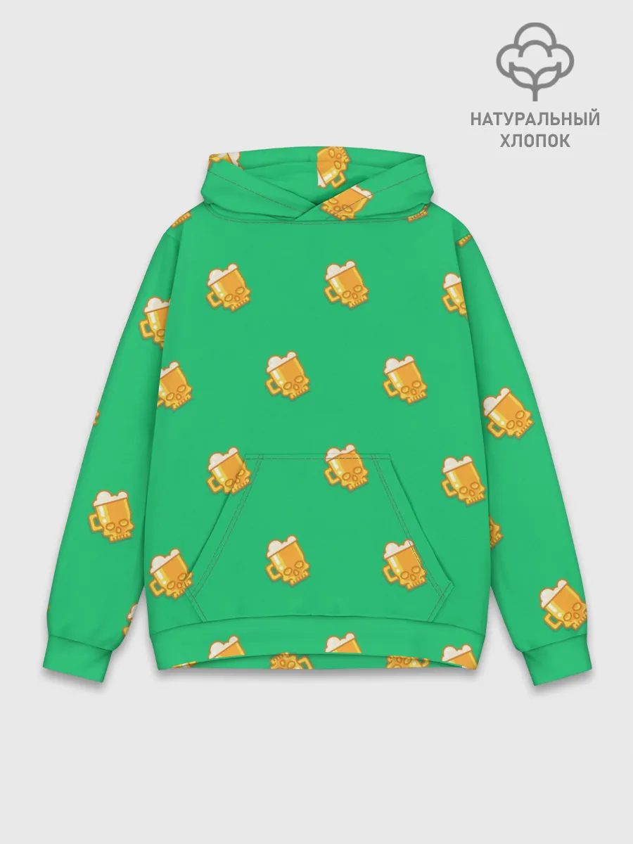 Худи мужской база хлопок / Лишняя кружечка