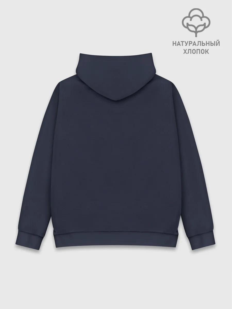 Худи мужской база хлопок / Луффи рисует