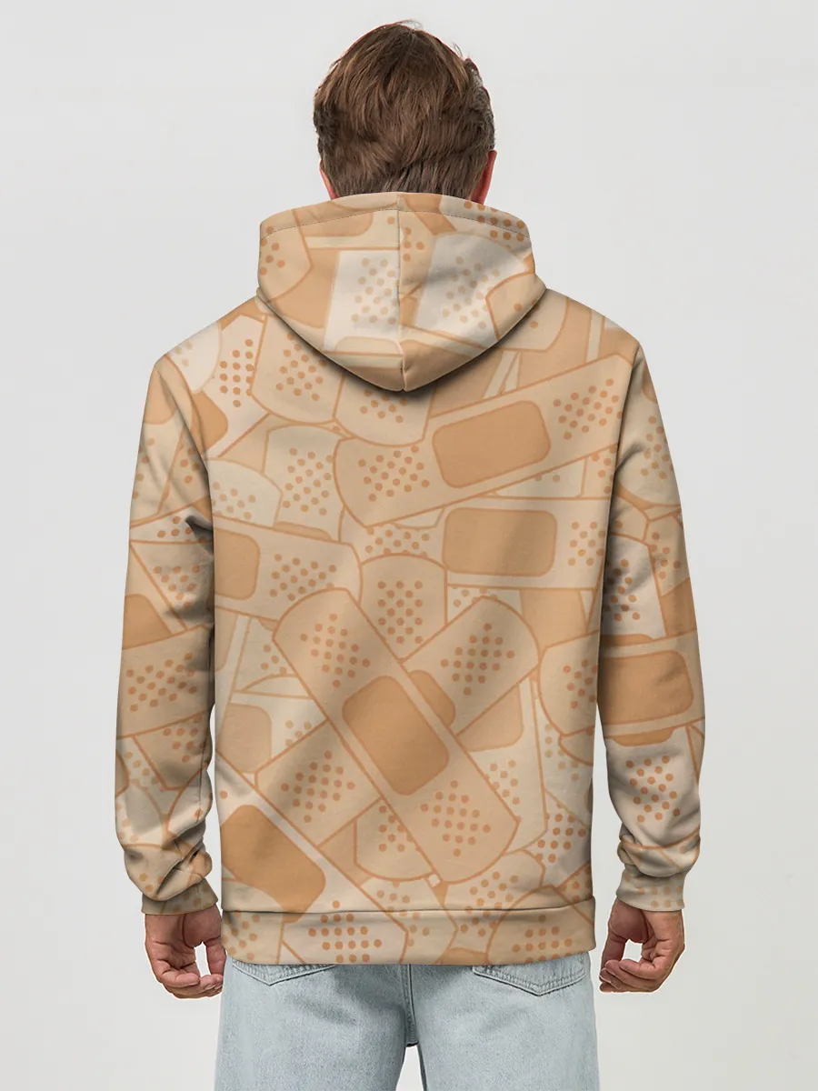 Худи мужской база хлопок / Просто пластыри