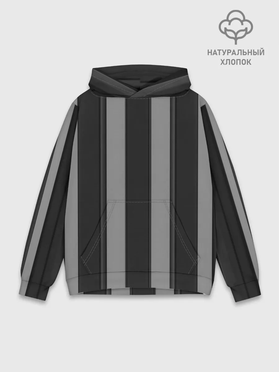 Худи мужской база хлопок / ретро полосы