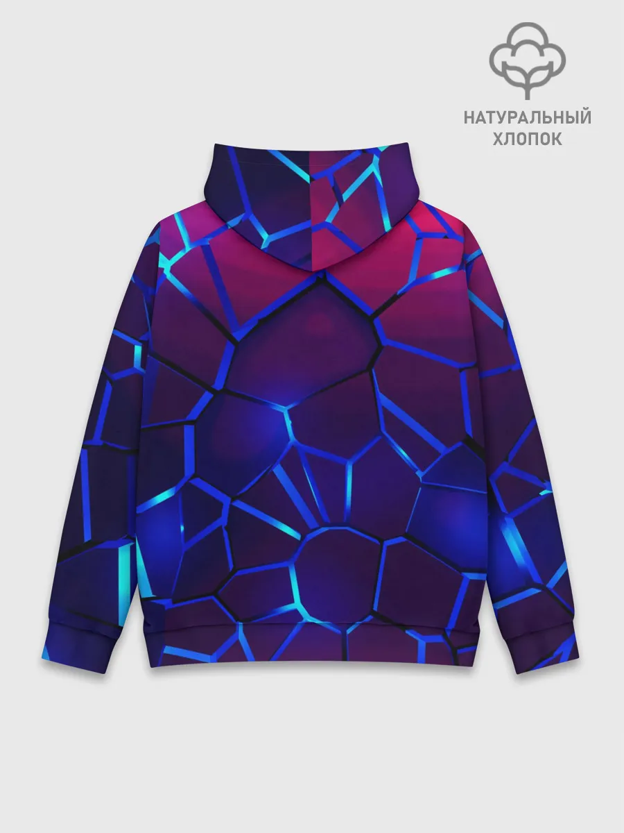 Худи мужской база хлопок / 3D плиты с подсветкой | FORD