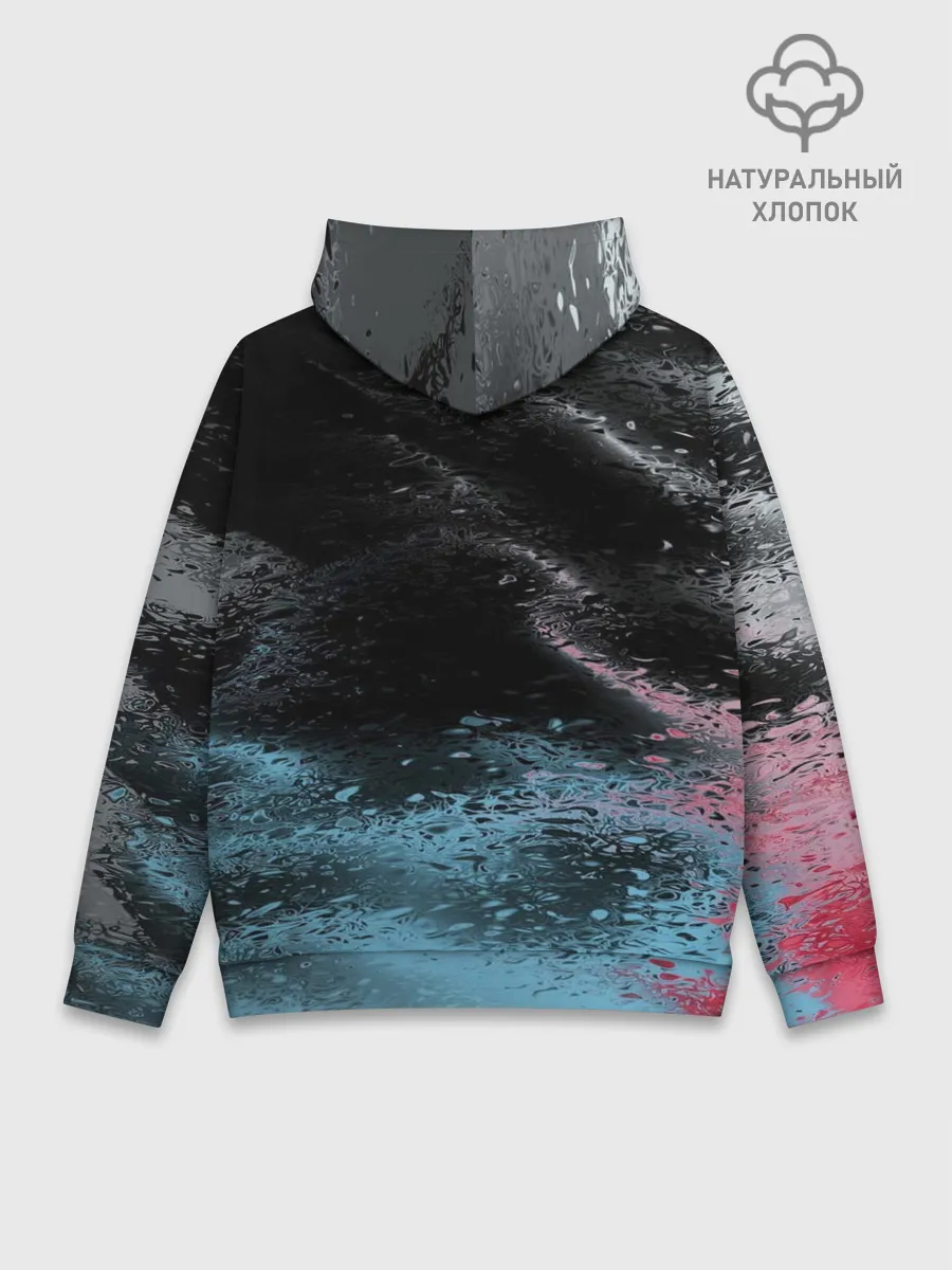 Худи мужской база хлопок / Распад красок