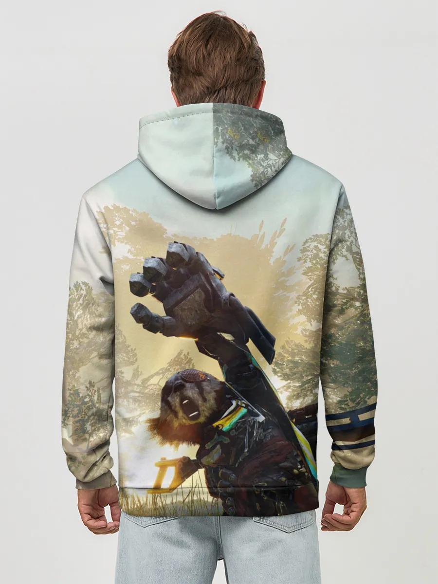 Худи мужской база хлопок / Biomutant | Биомутант рука