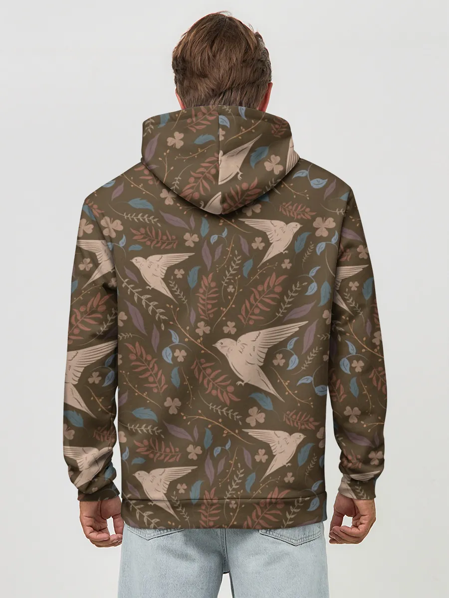 Худи мужской база хлопок / Литой стриж