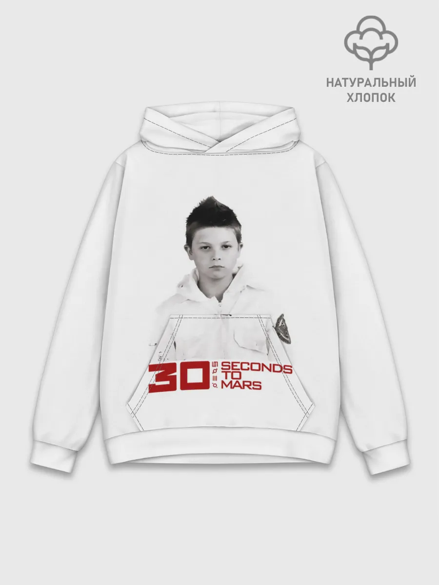 Худи мужской база хлопок / 30 Seconds to Mars дебютный альбом
