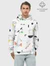 Худи мужской база хлопок / TOCA BOCA УЗОР ФОН