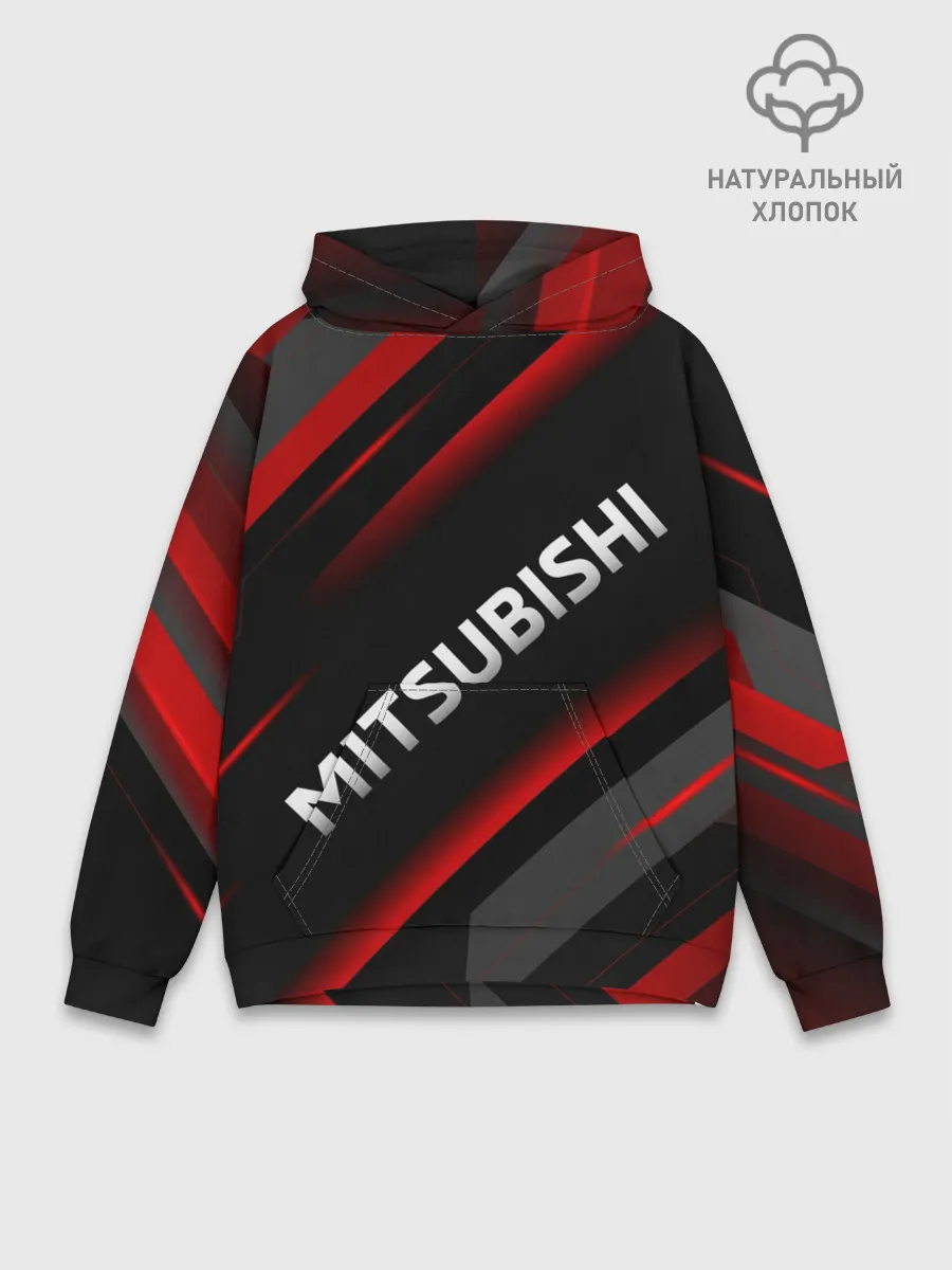Худи мужской база хлопок / Митсубиси геометрия