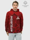 Худи мужской база хлопок / Митсубиси 3D плиты