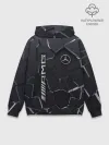 Худи мужской база хлопок / Mercedes AMG 3D плиты
