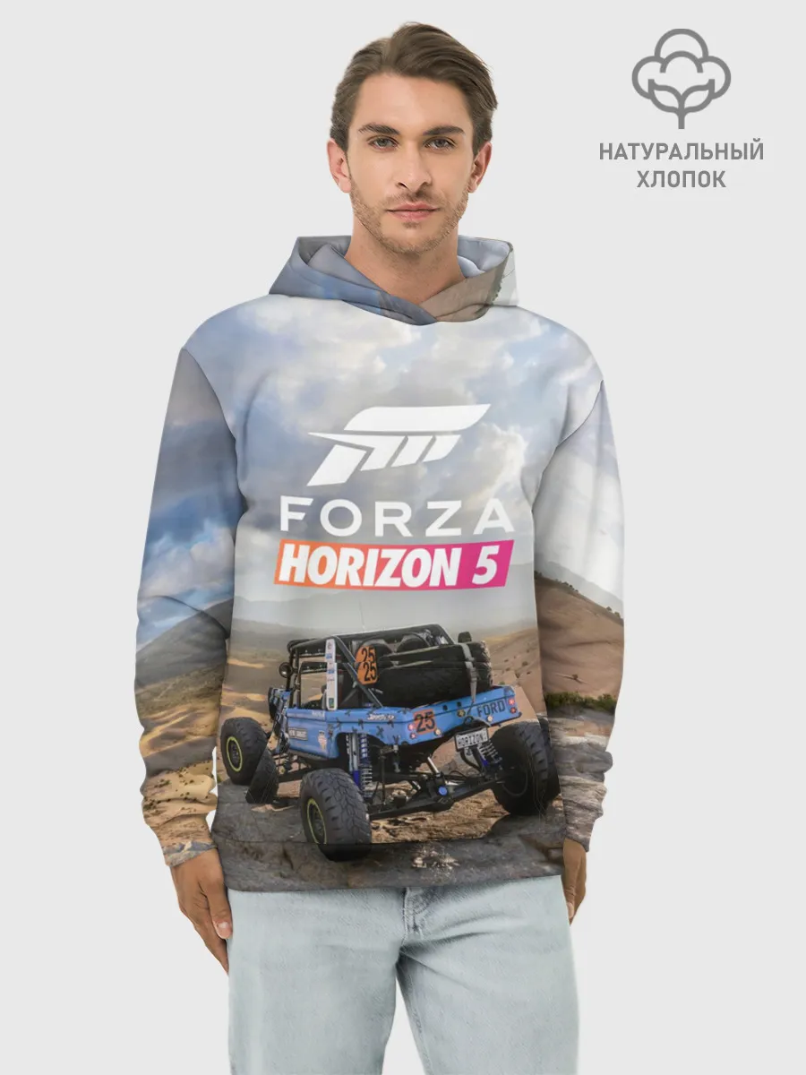 Худи мужской база хлопок / Forza Horizon 5