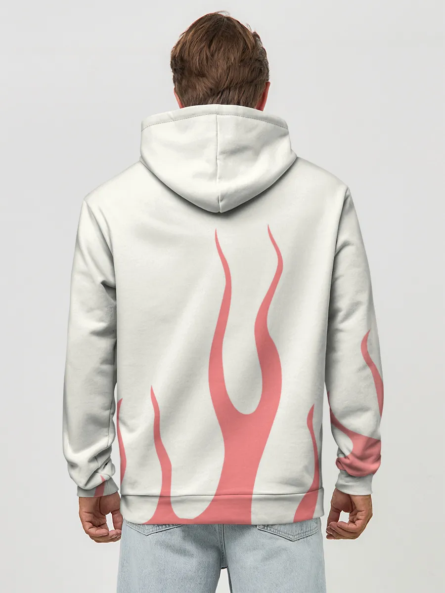 Худи мужской база хлопок / Тревис в огне