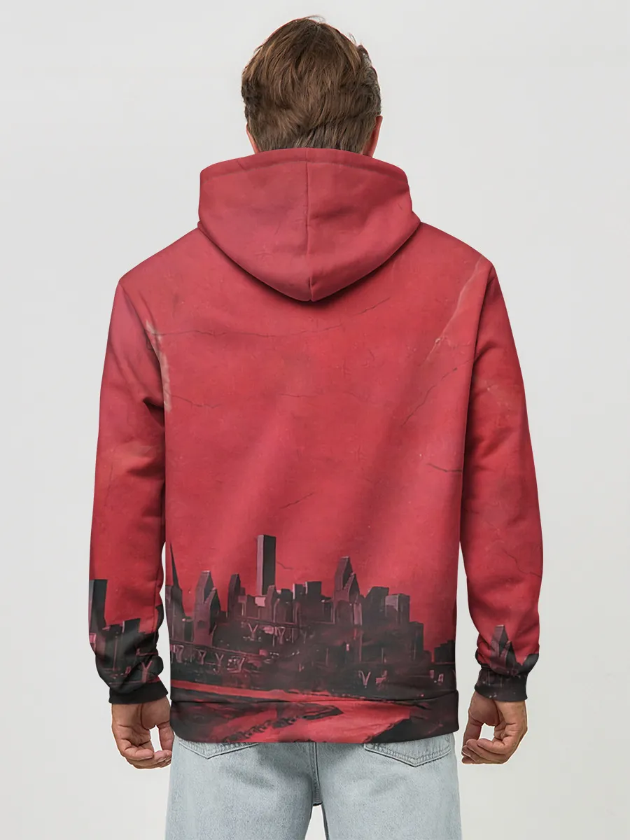 Худи мужской база хлопок / Тревис на концерте