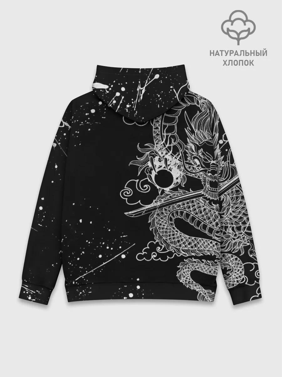 Худи мужской база хлопок / ТОКИЙСКИЕ МСТИТЕЛИ / TOKYO REVENGERS ДРАКОН