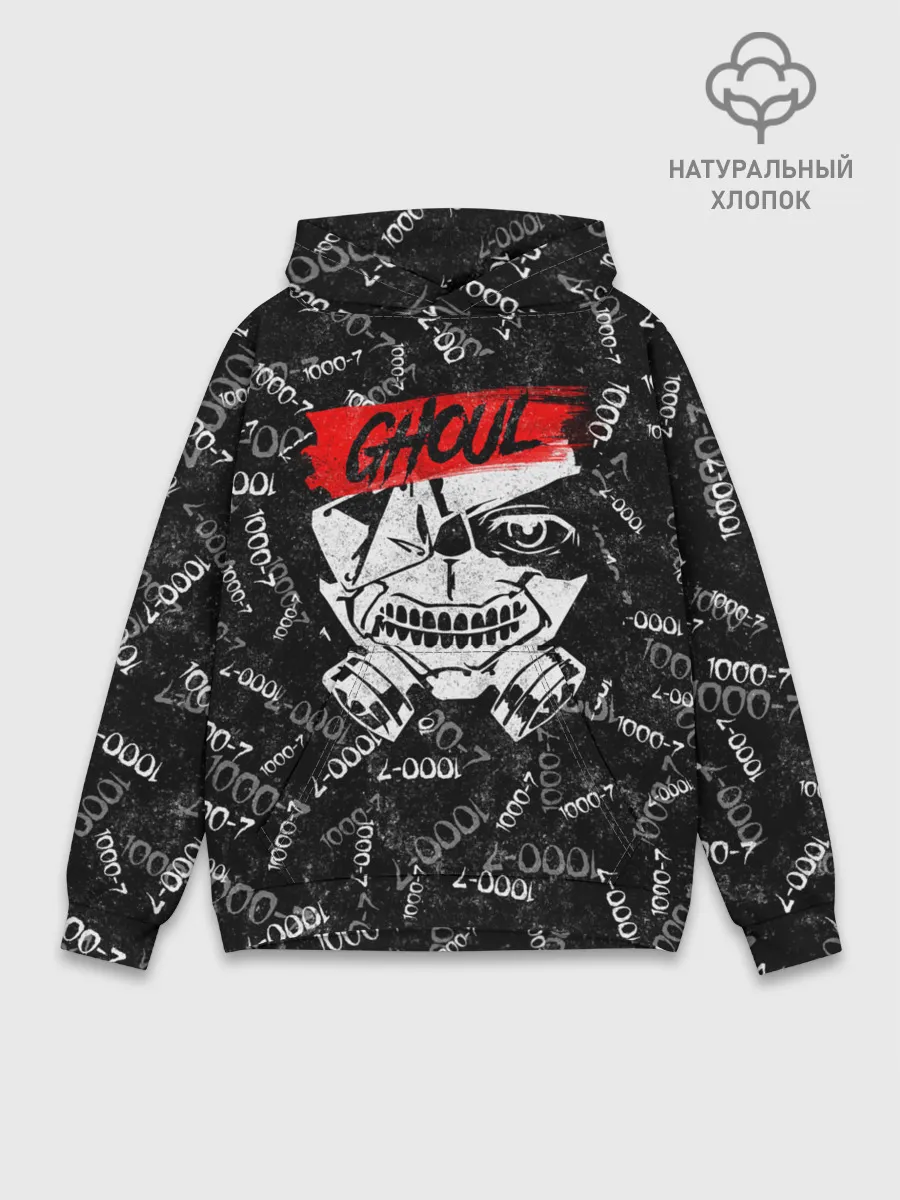 Худи мужской база хлопок / KANEKI GHOUL