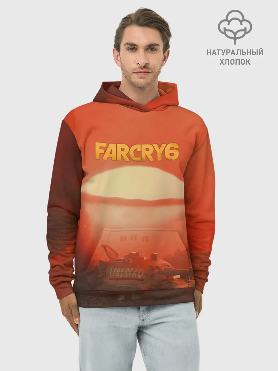 Худи мужской база хлопок / Far Cry 6 - Libertad