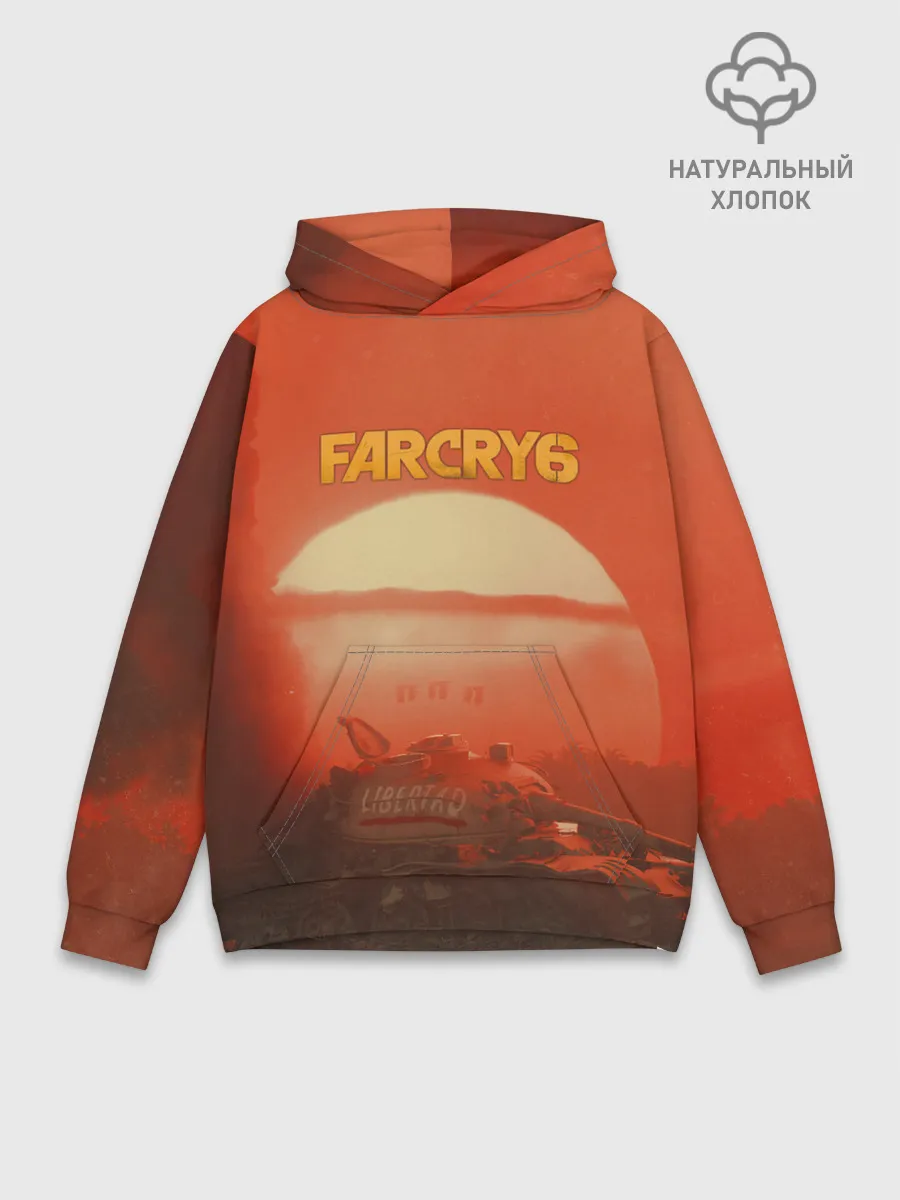 Худи мужской база хлопок / Far Cry 6 - Libertad