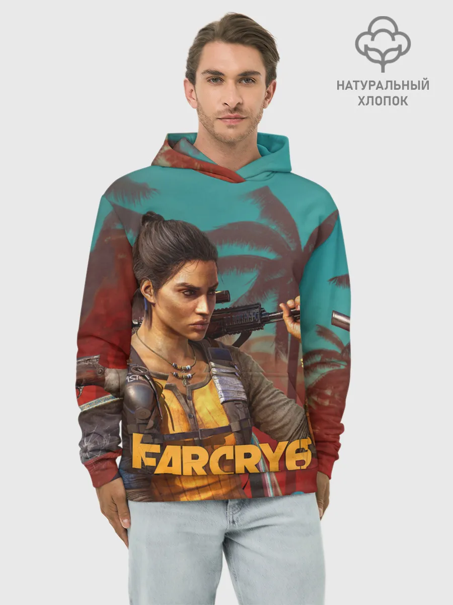 Худи мужской база хлопок / Far Cry Dani Rojas