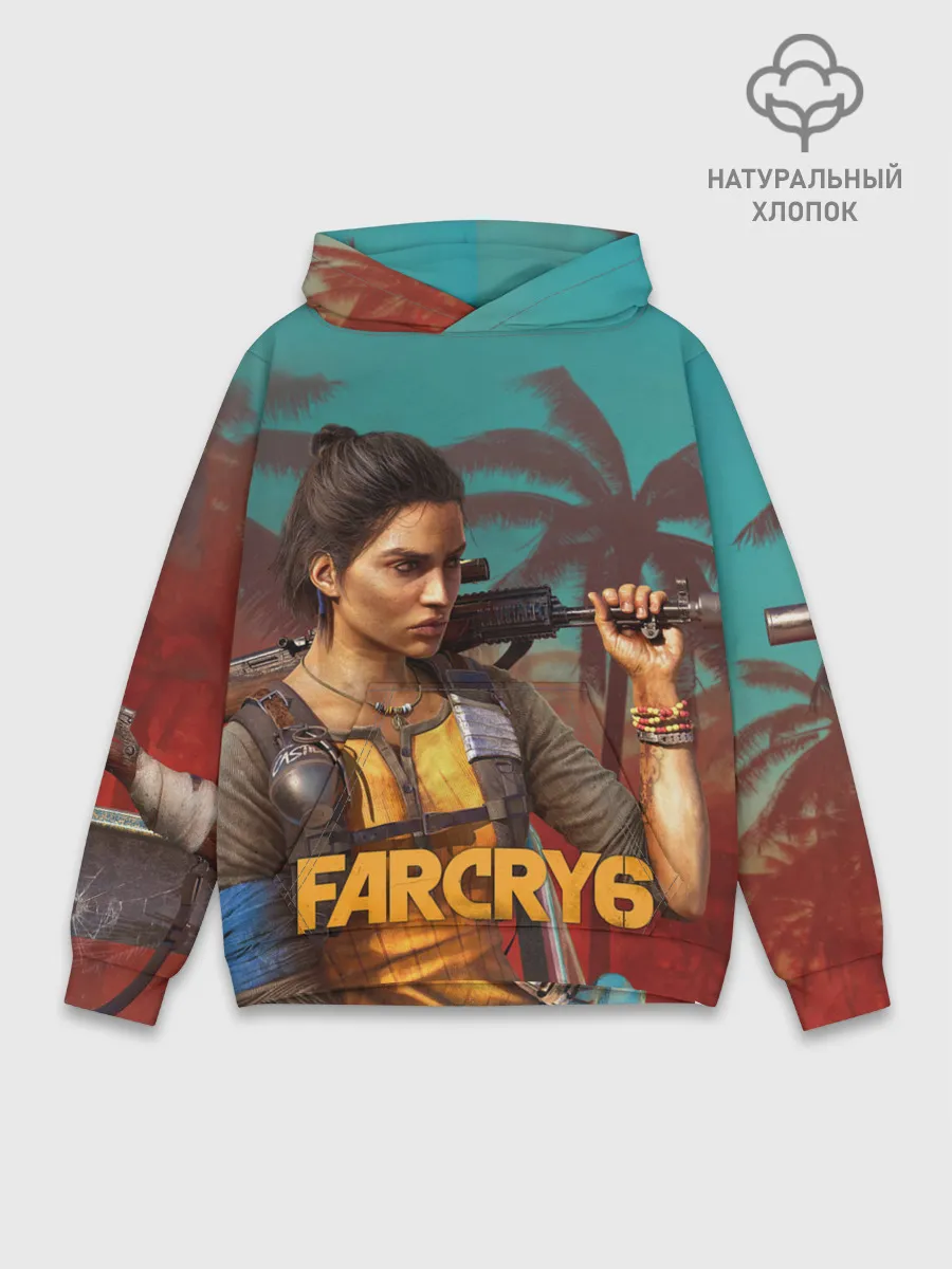 Худи мужской база хлопок / Far Cry Dani Rojas