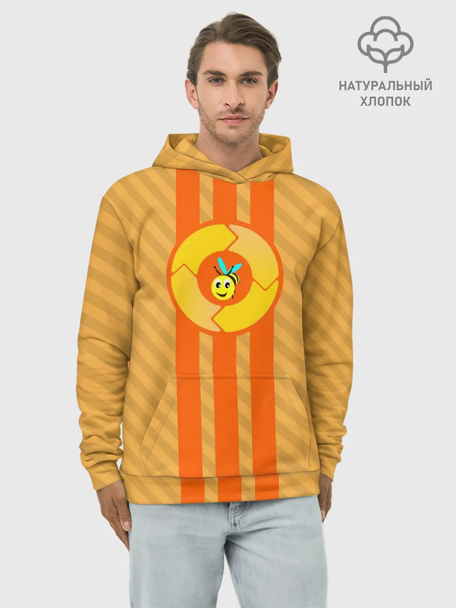 Худи мужской база хлопок / Bee | Пчела