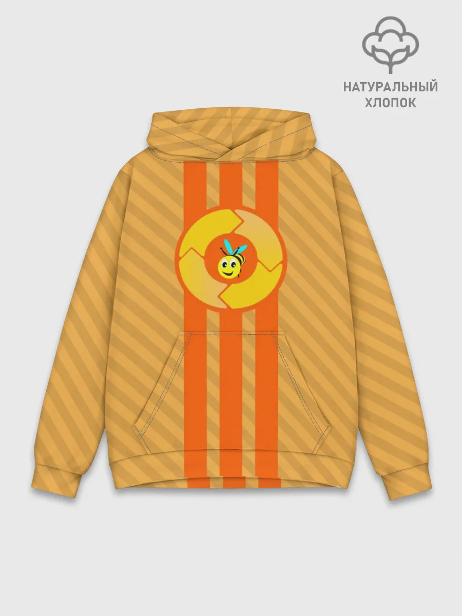 Худи мужской база хлопок / Bee | Пчела