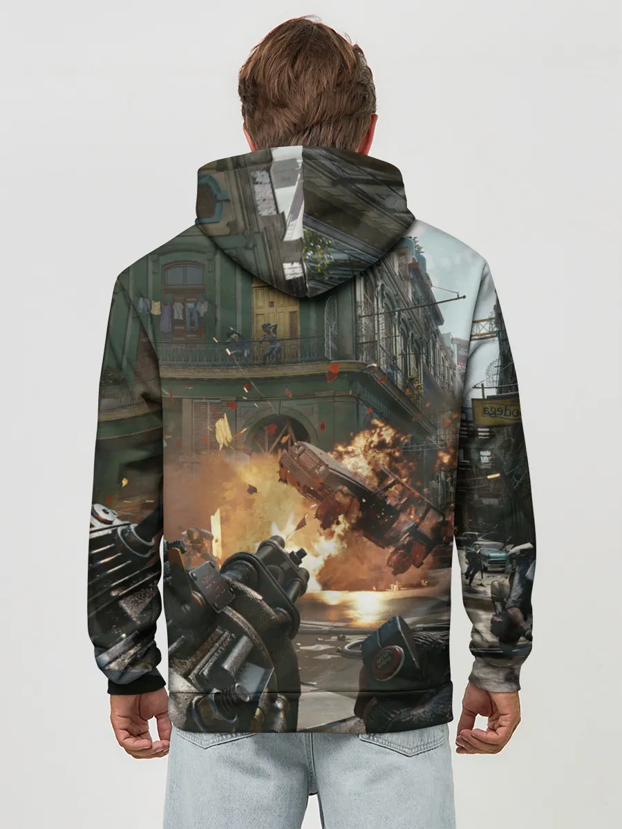 Худи мужской база хлопок / Far Cry 6 gameplay art