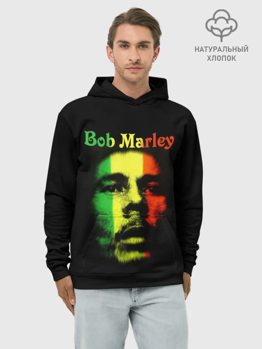 Худи мужской база хлопок / Великий Боб