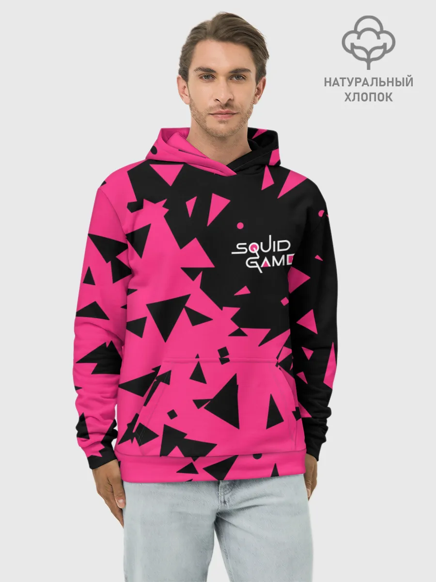 Худи мужской база хлопок / Squid Game