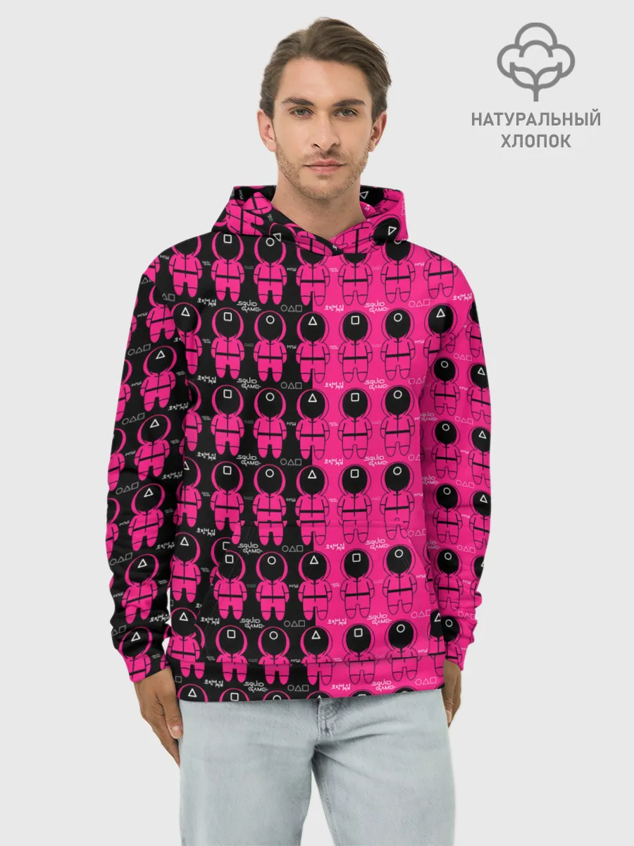 Худи мужской база хлопок / Squid Game