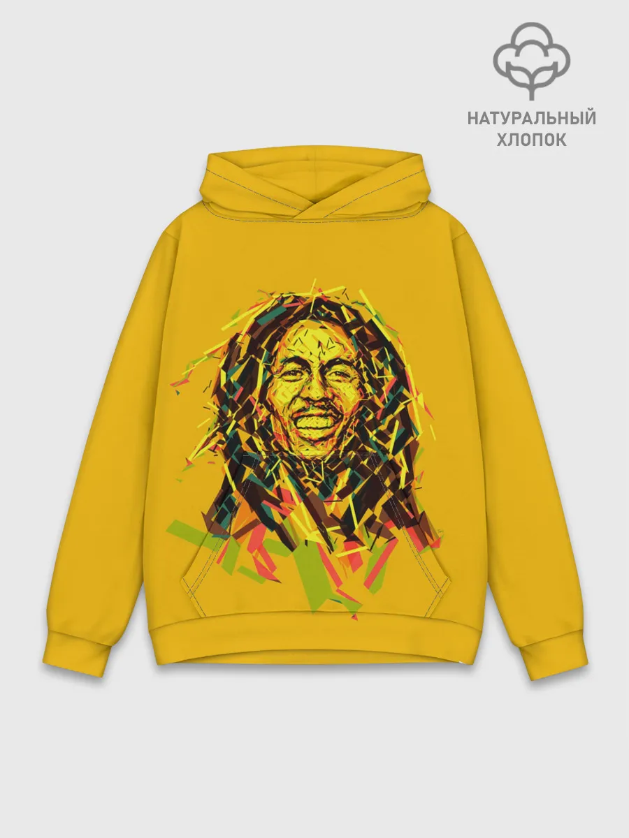 Худи мужской база хлопок / Радостный Боб