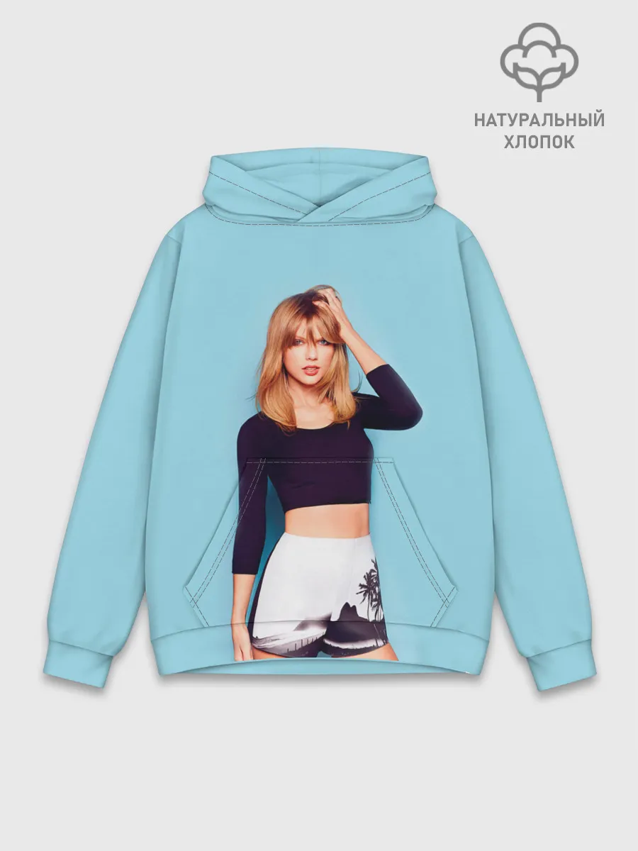 Худи мужской база хлопок / Взгляд Тейлор