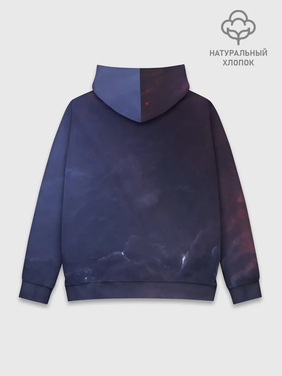 Худи мужской база хлопок / Инопланетянин | Гангста