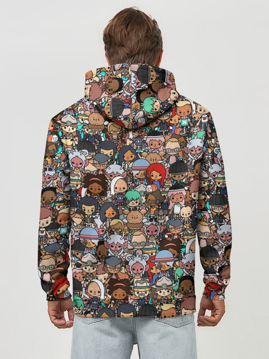 Худи мужской база хлопок / Toca Boca game | Тока бока