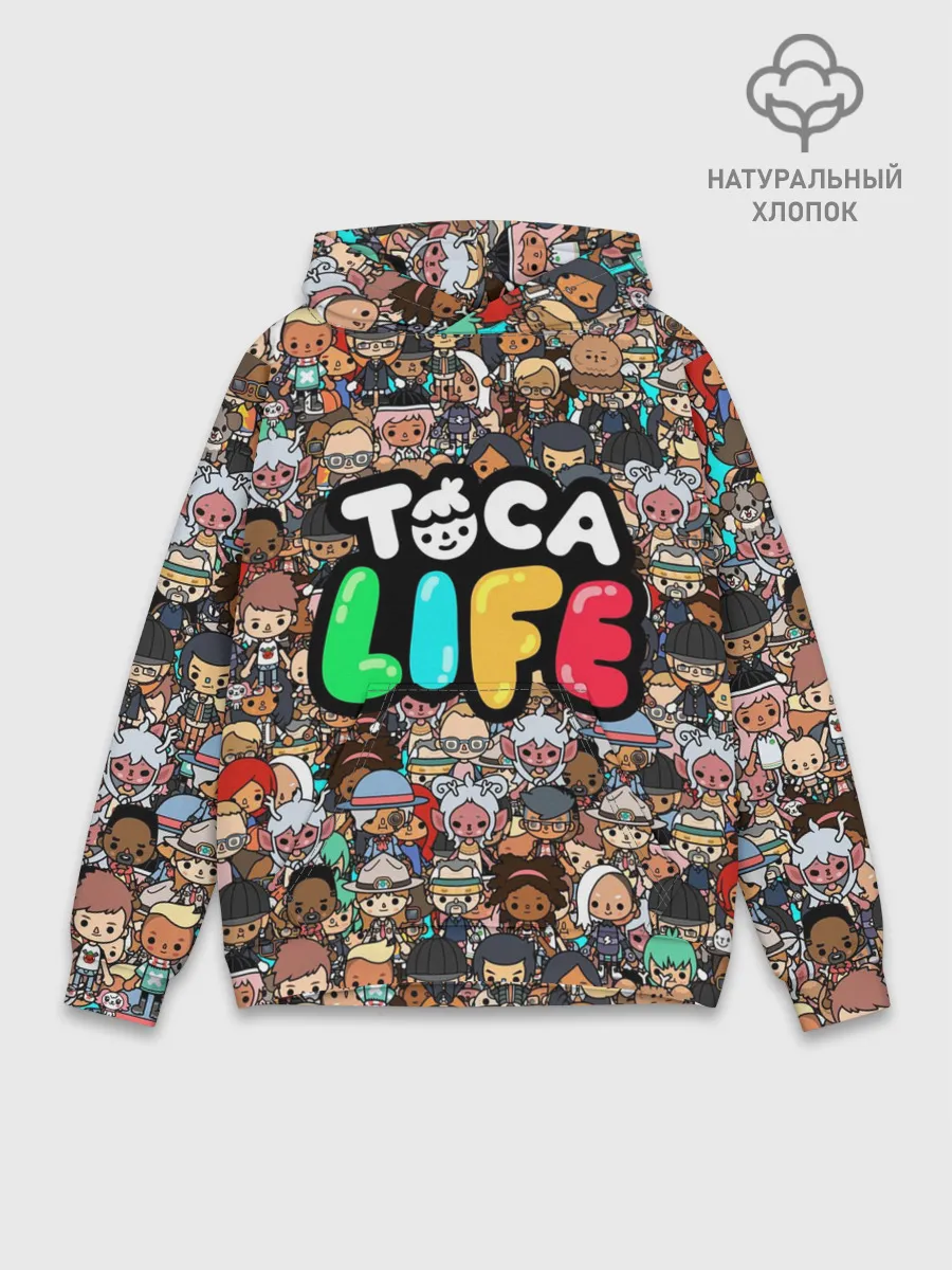 Худи мужской база хлопок / Toca Boca game | Тока бока