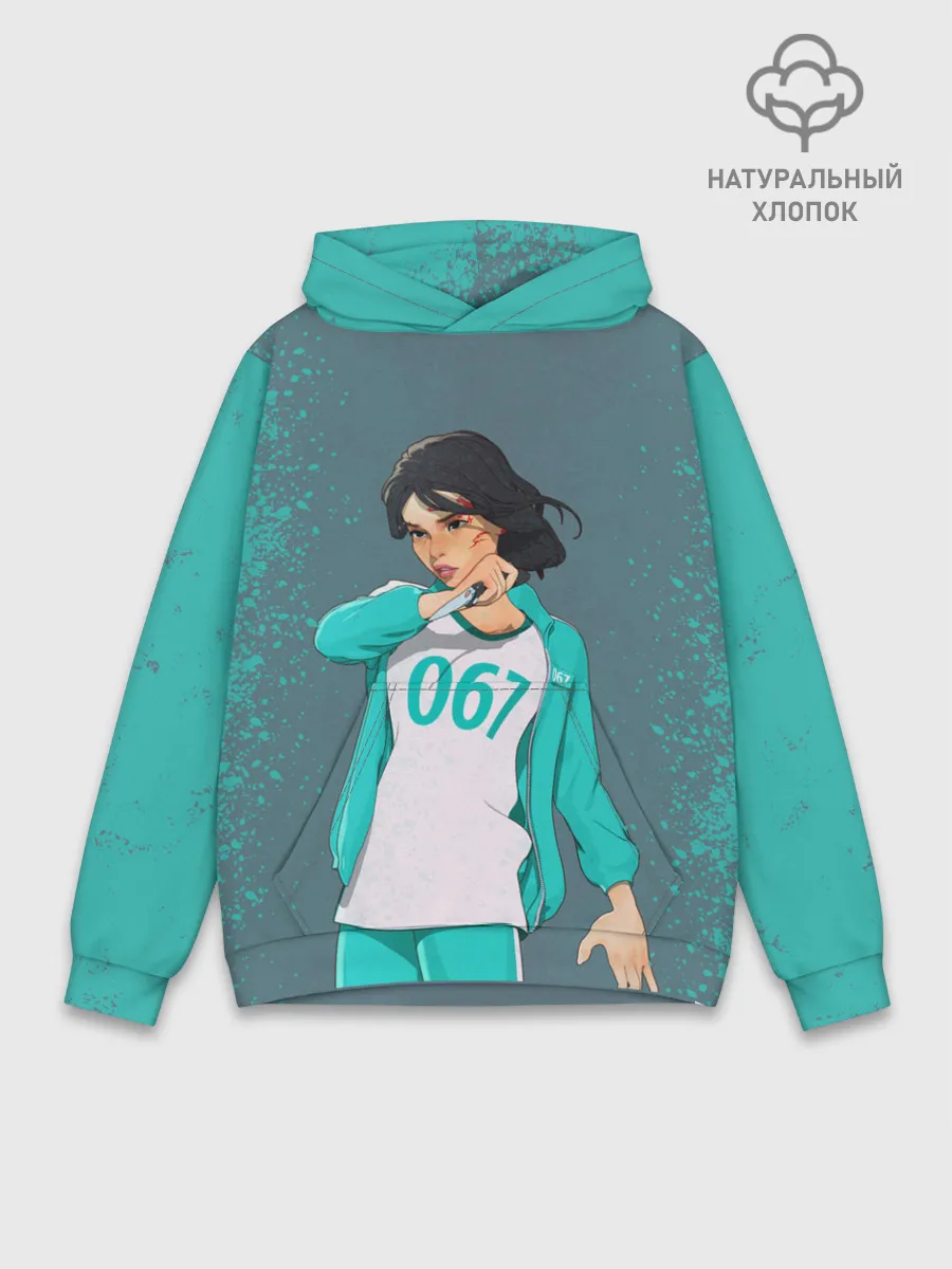 Худи мужской база хлопок / 067 | Кан Сэ Бёк с ножом