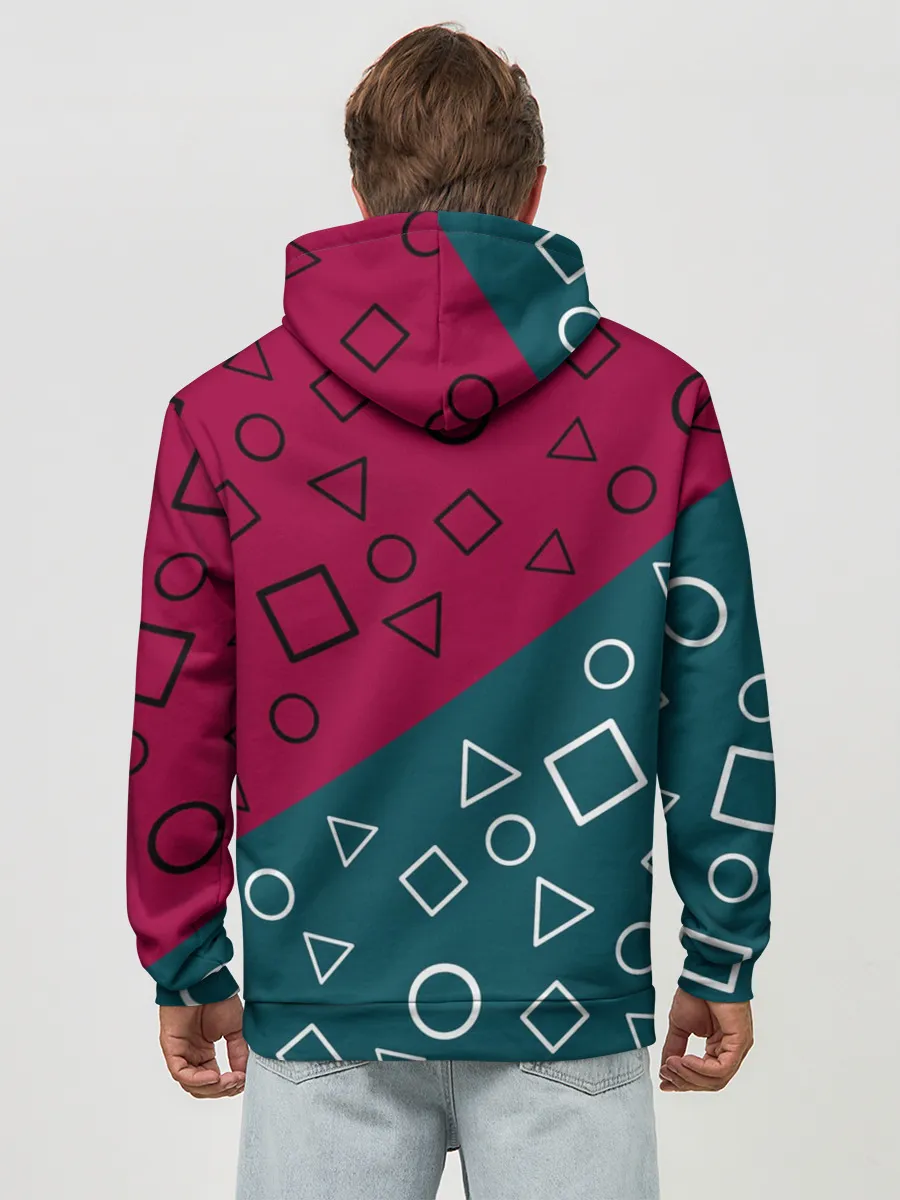 Худи мужской база хлопок / Игра в кальмара