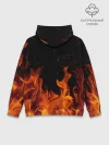 Худи мужской база хлопок / ROBLOX FIRE | РОБЛОКС ОГОНЬ | ПОЖАРНЫЙ
