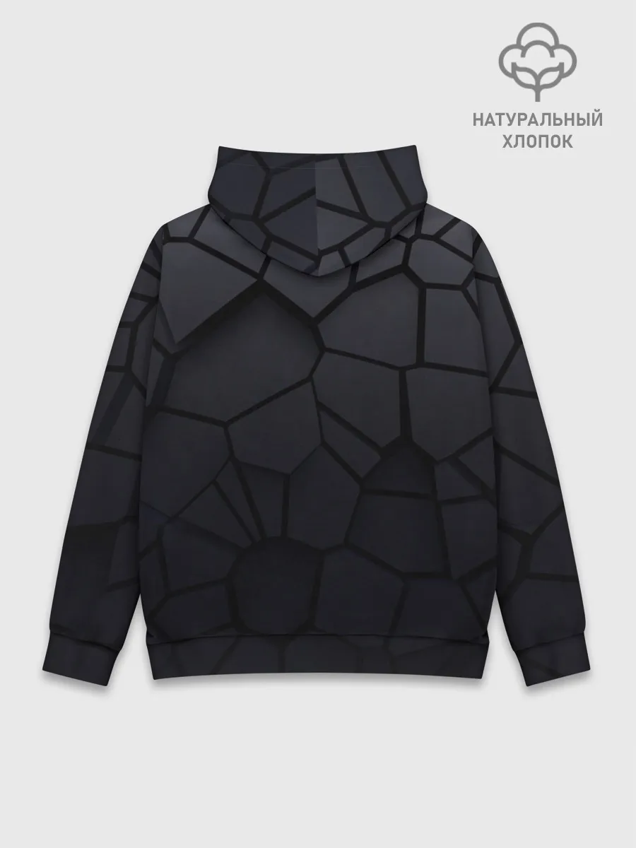 Худи мужской база хлопок / Карбоновые 3D плиты | 3Д плиты геометрия