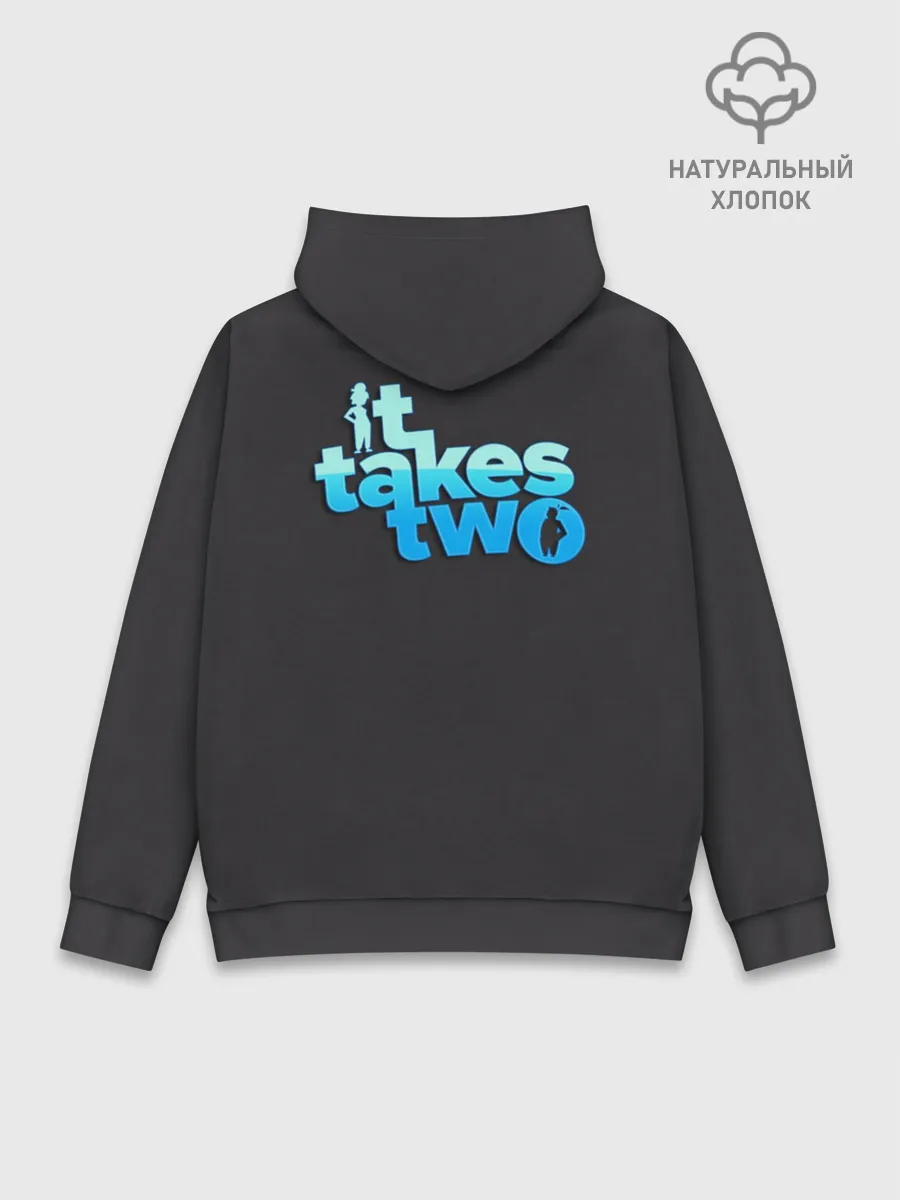 Худи мужской база хлопок / It Takes Two Мэй