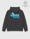Худи мужской база хлопок / It Takes Two Мэй