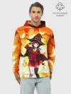 Худи мужской база хлопок / MeguminKonoSuba