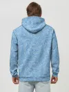 Худи мужской база хлопок / Морозный Иней
