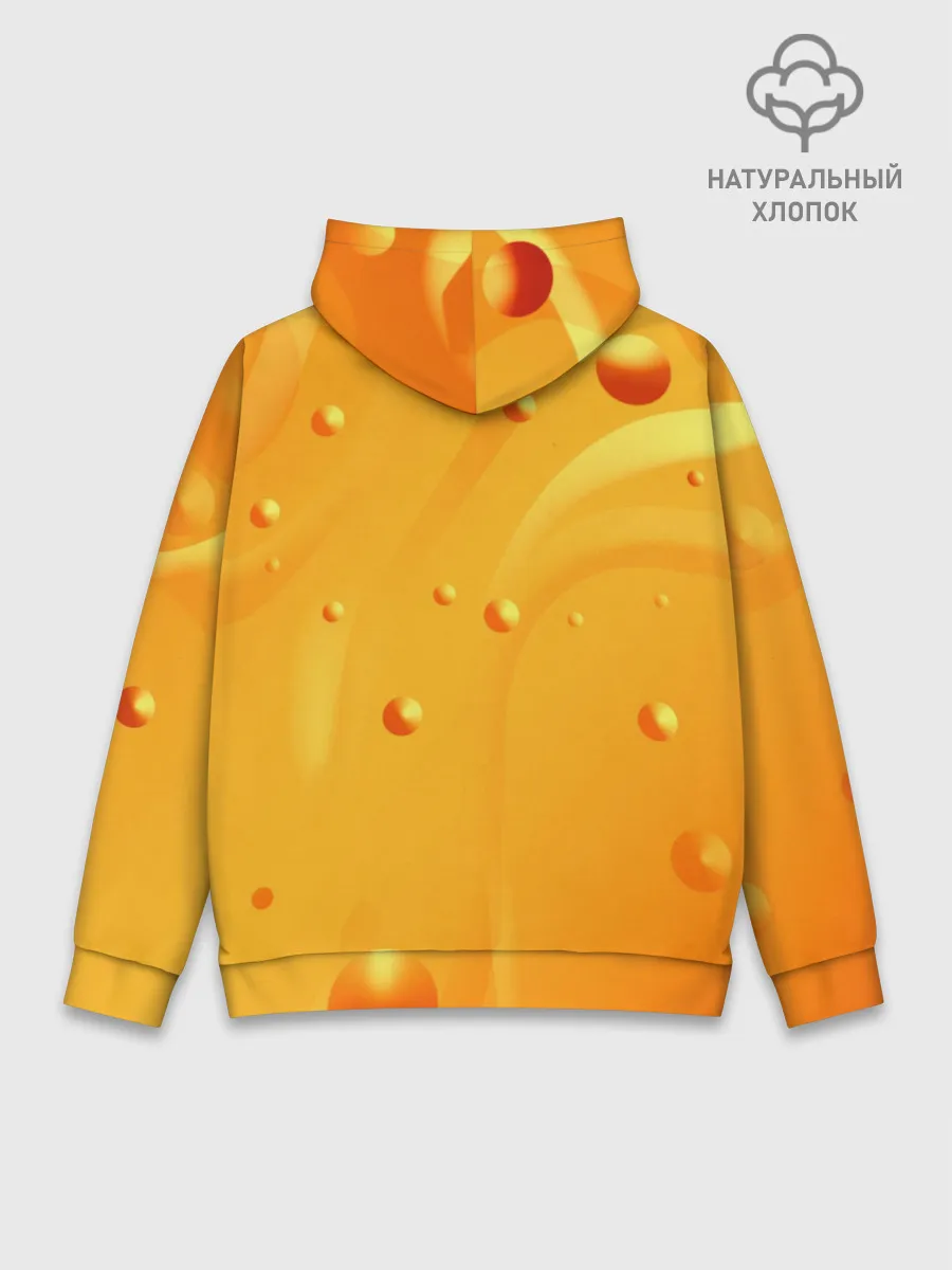 Худи мужской база хлопок / Медовая волна | Honey wave